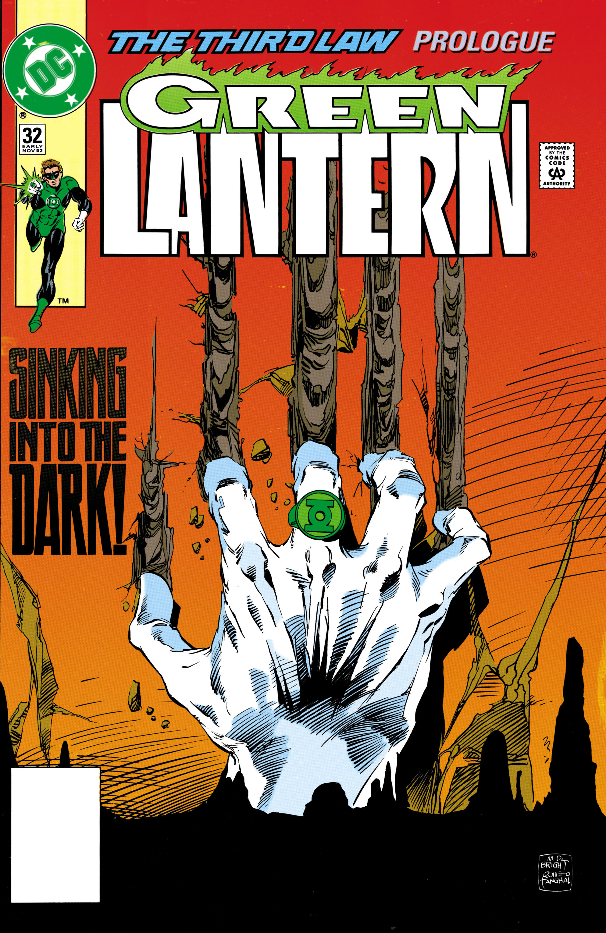 Green Lantern #32 cover