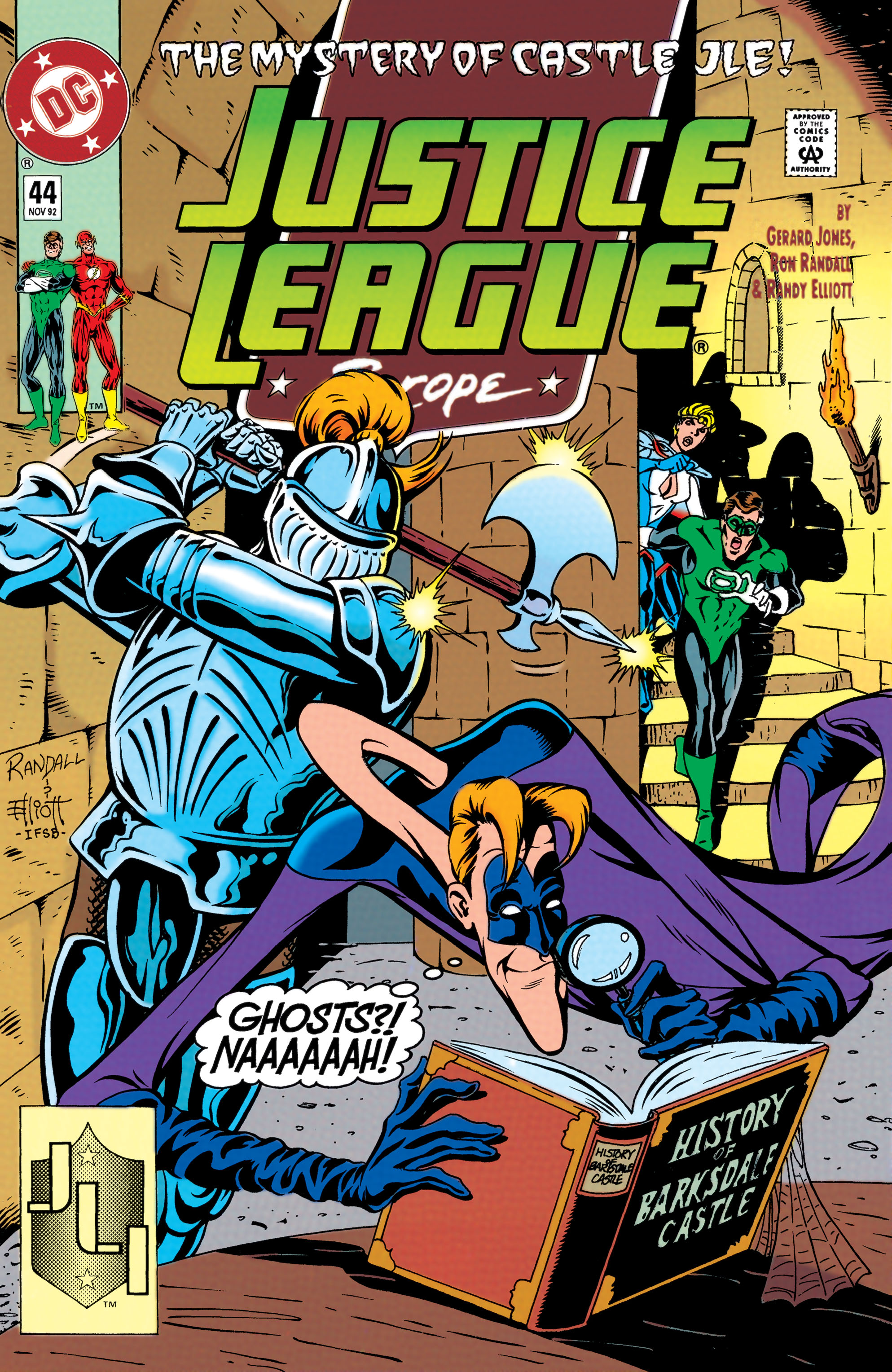 Justice League Europe #44 cover