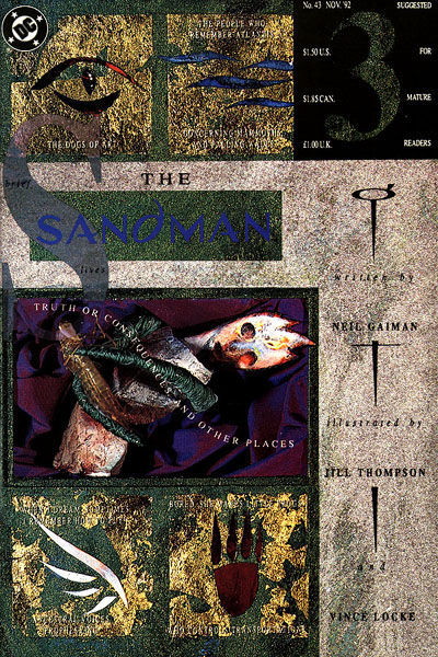 Sandman #43 cover