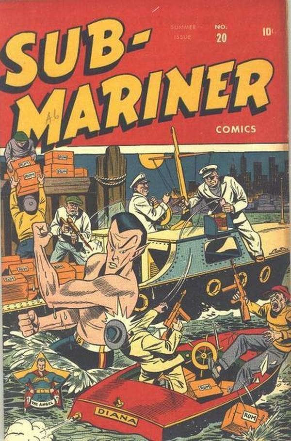 Sub-Mariner Comics #20 cover
