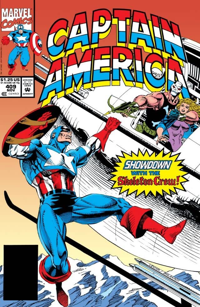 Captain America #409 cover