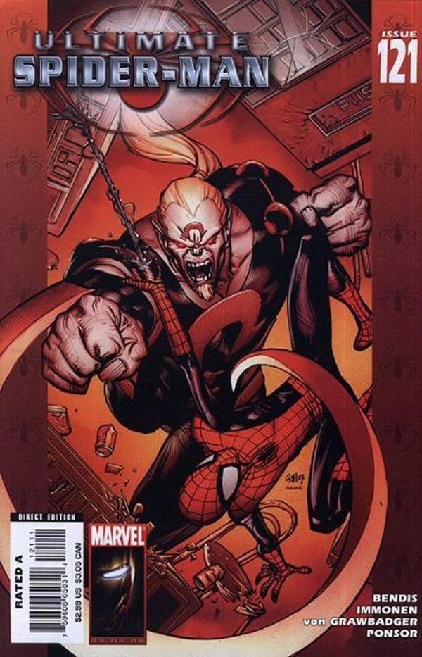 Ultimate Spider-Man #121 cover