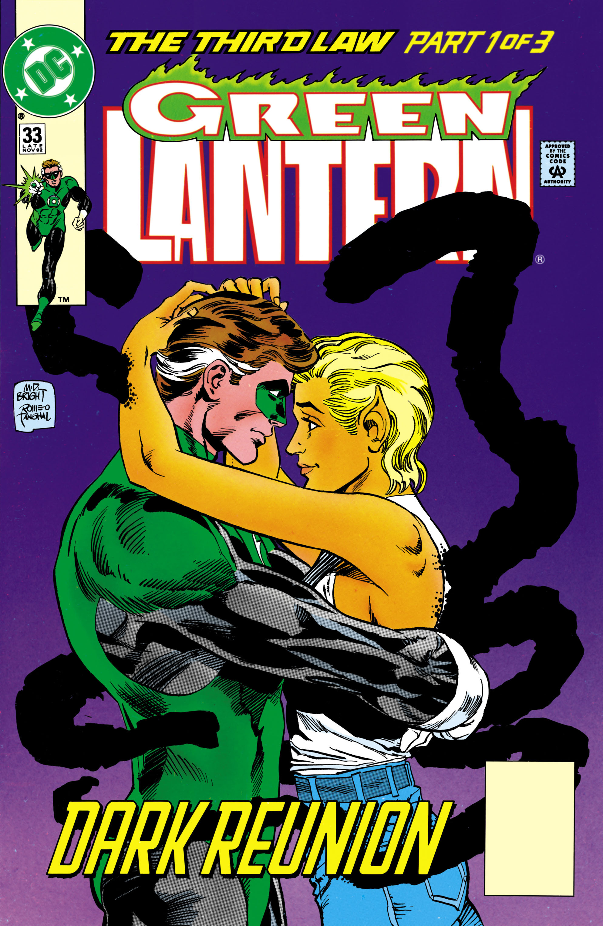 Green Lantern #33 cover