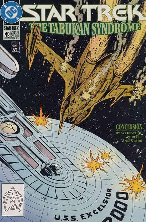 Star Trek #40 cover