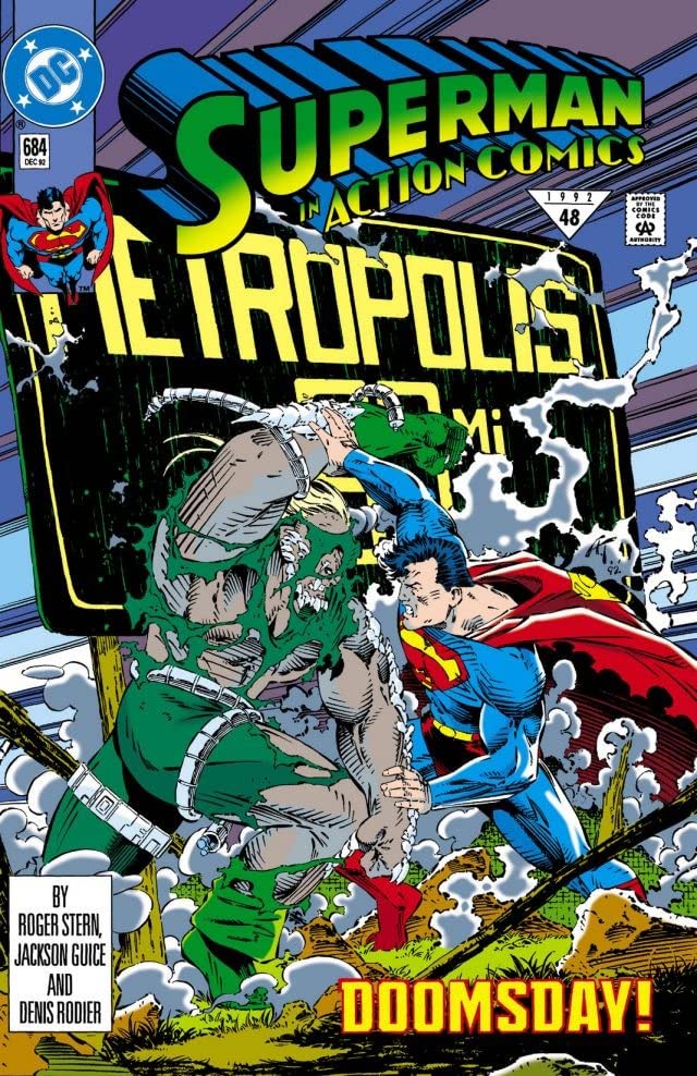 Action Comics #684 cover