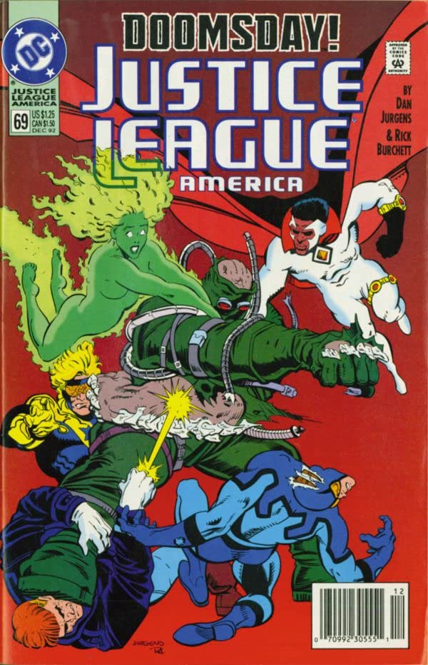 Justice League America #69 cover