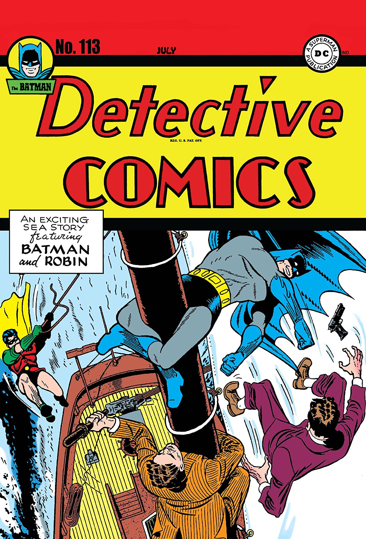 Detective Comics #113 cover