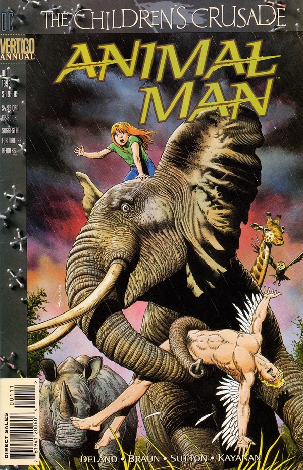 Animal Man Annual #1 cover