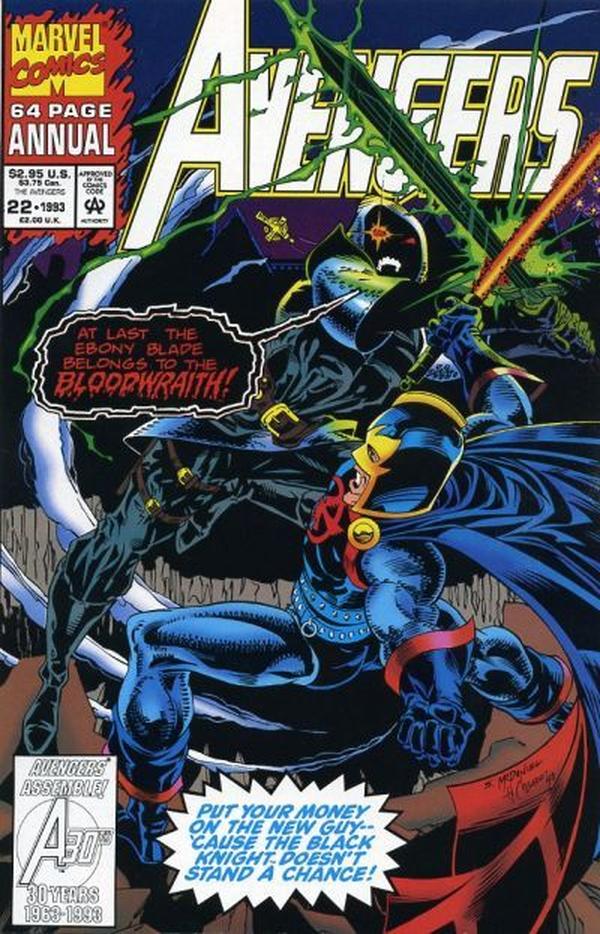 The Avengers Annual #22 cover