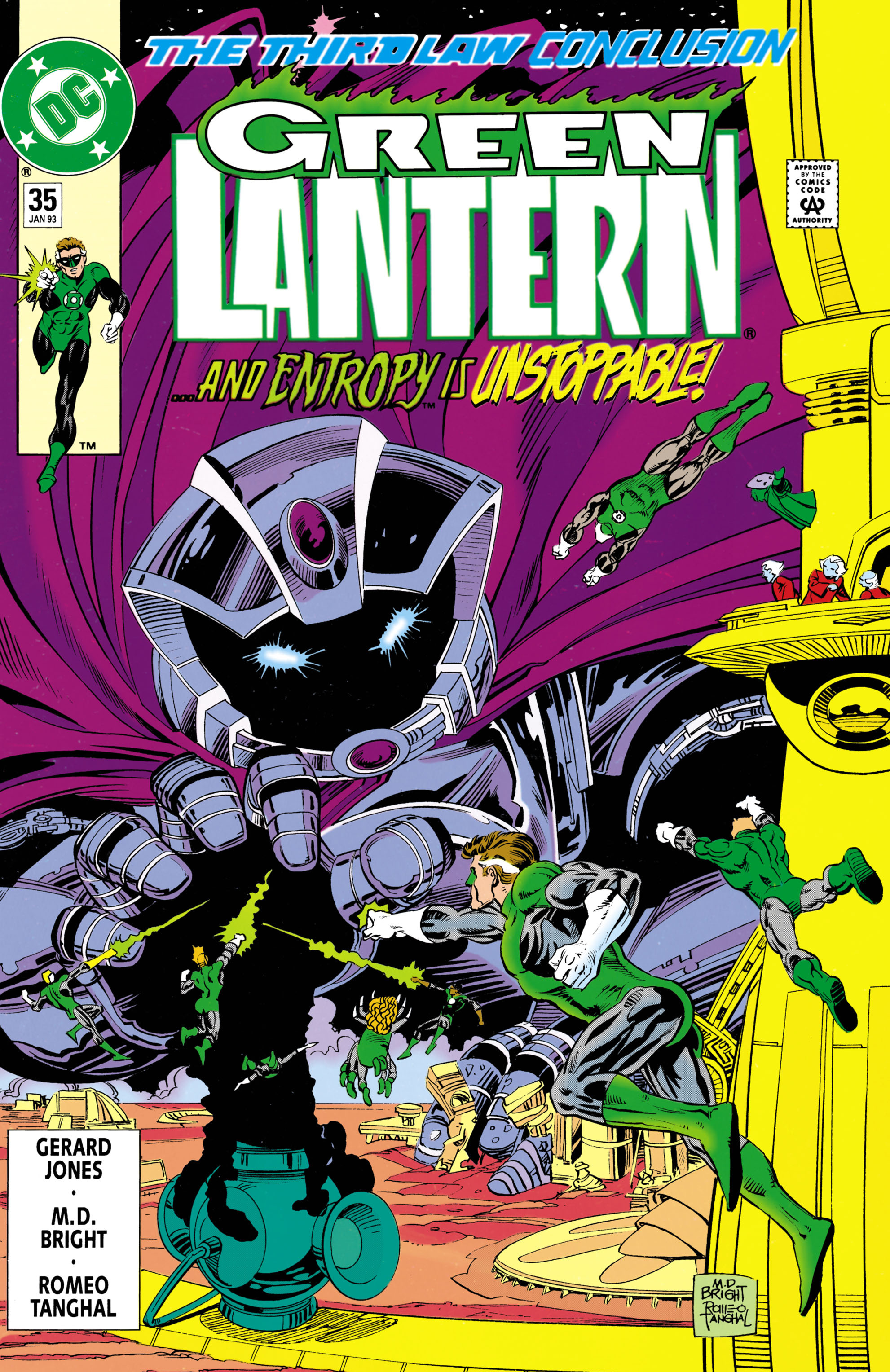 Green Lantern #35 cover