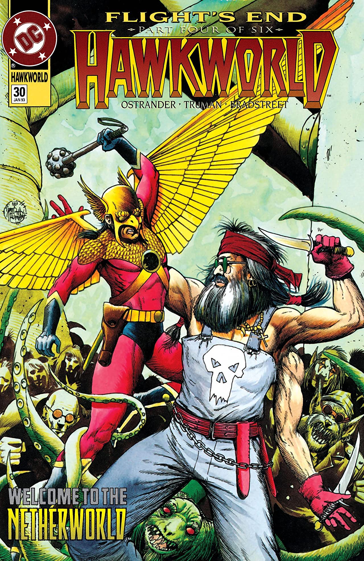 Hawkworld #30 cover