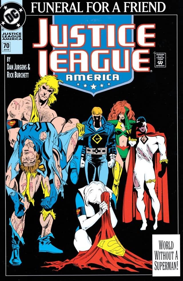 Justice League America #70 cover