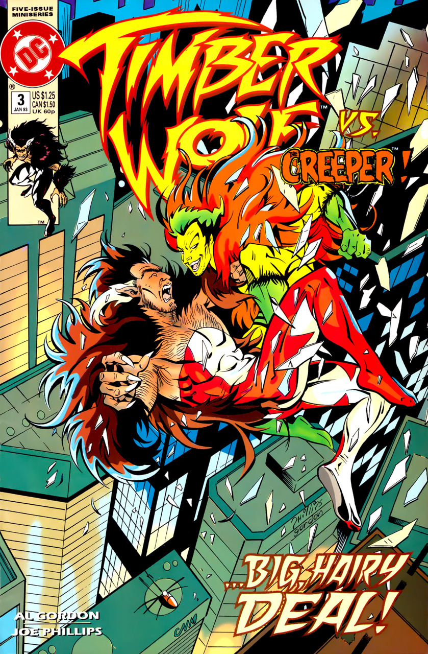 Timber Wolf #3 cover