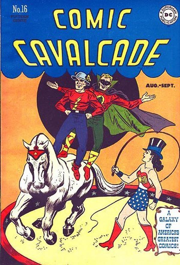 Comic Cavalcade #16 cover