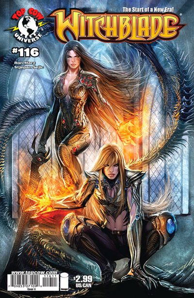 Witchblade #116 cover