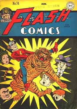 Flash Comics #74 cover
