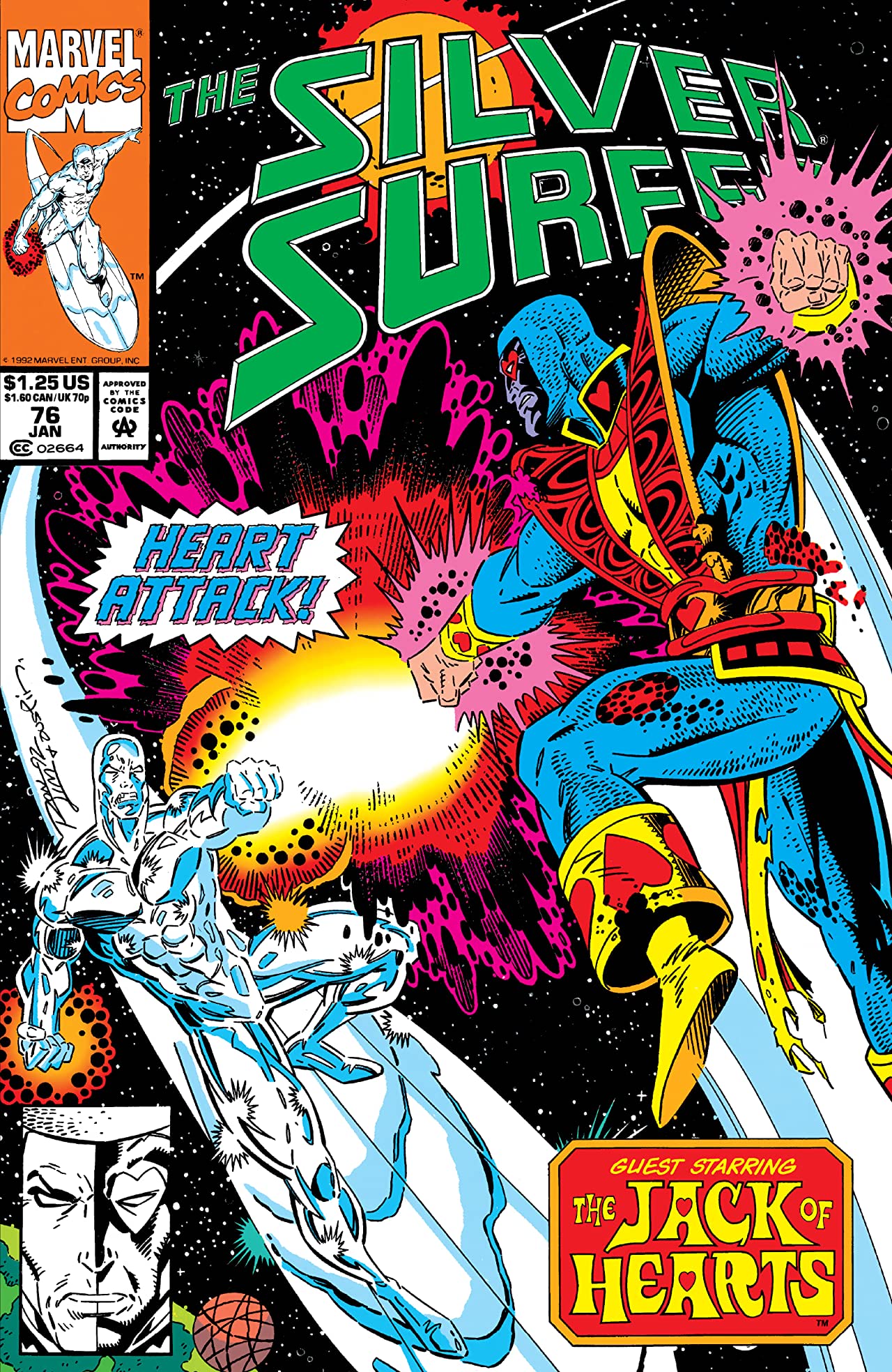 Silver Surfer #76 cover