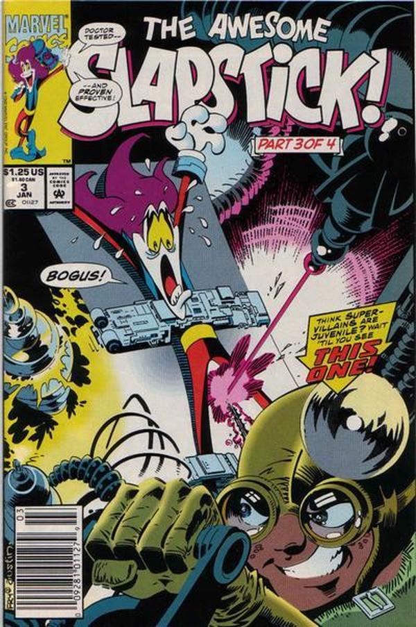 Slapstick #3 cover