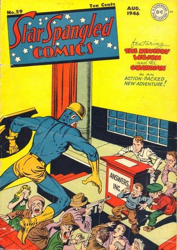Star Spangled Comics #59 cover