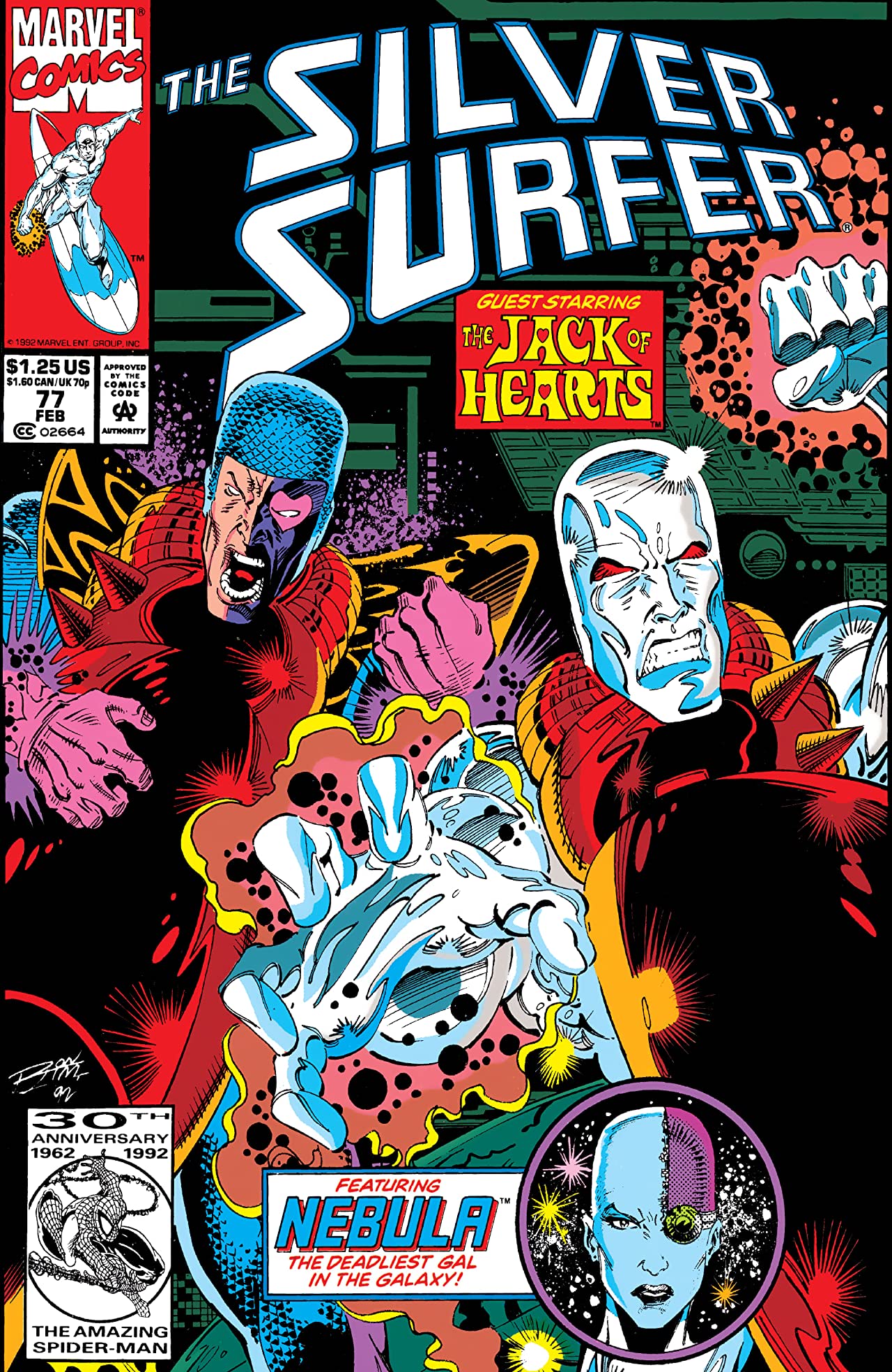 Silver Surfer #77 cover
