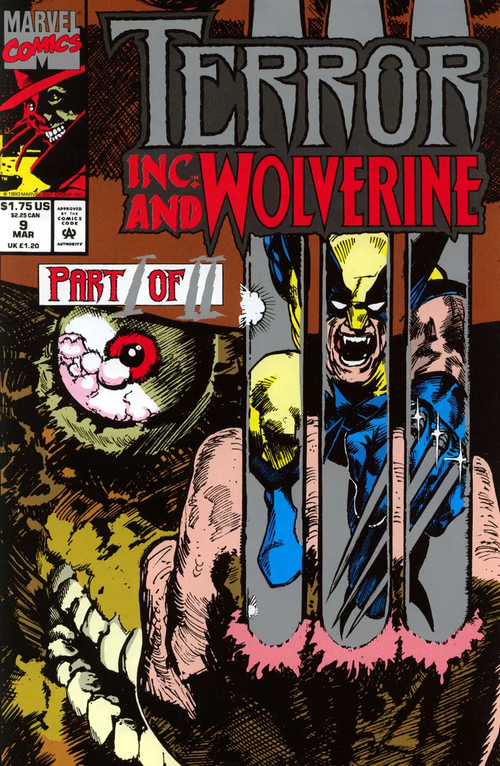 Terror Inc. #9 cover