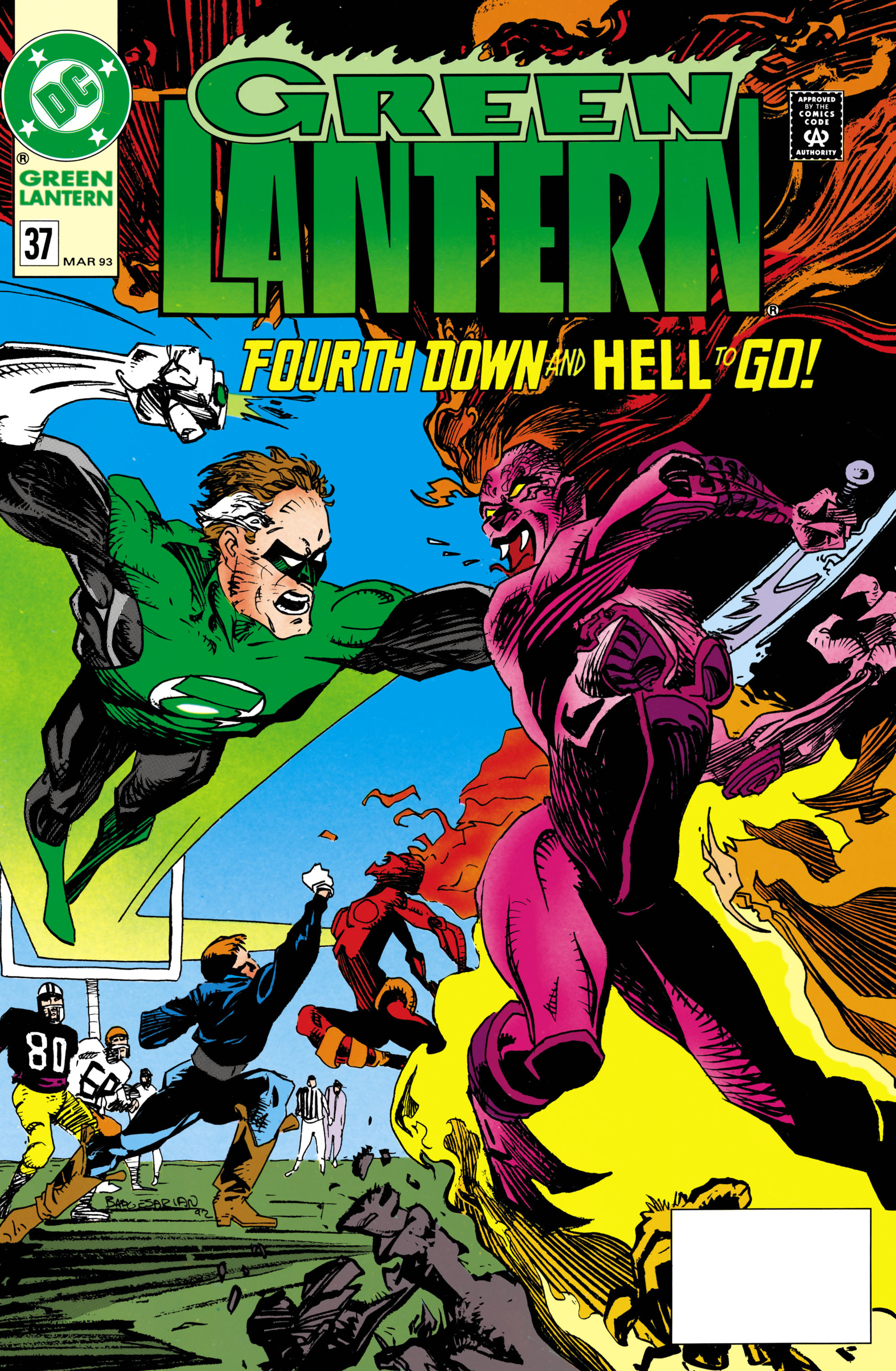 Green Lantern #37 cover