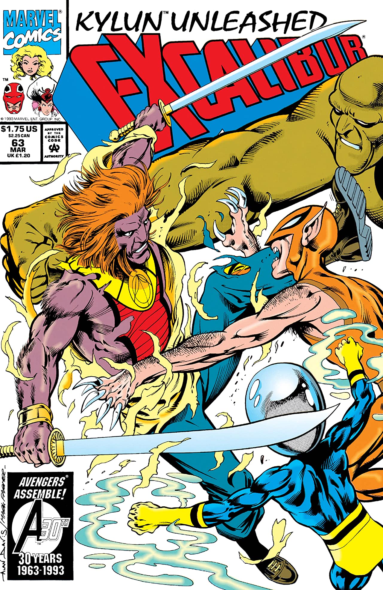 Excalibur #63 cover