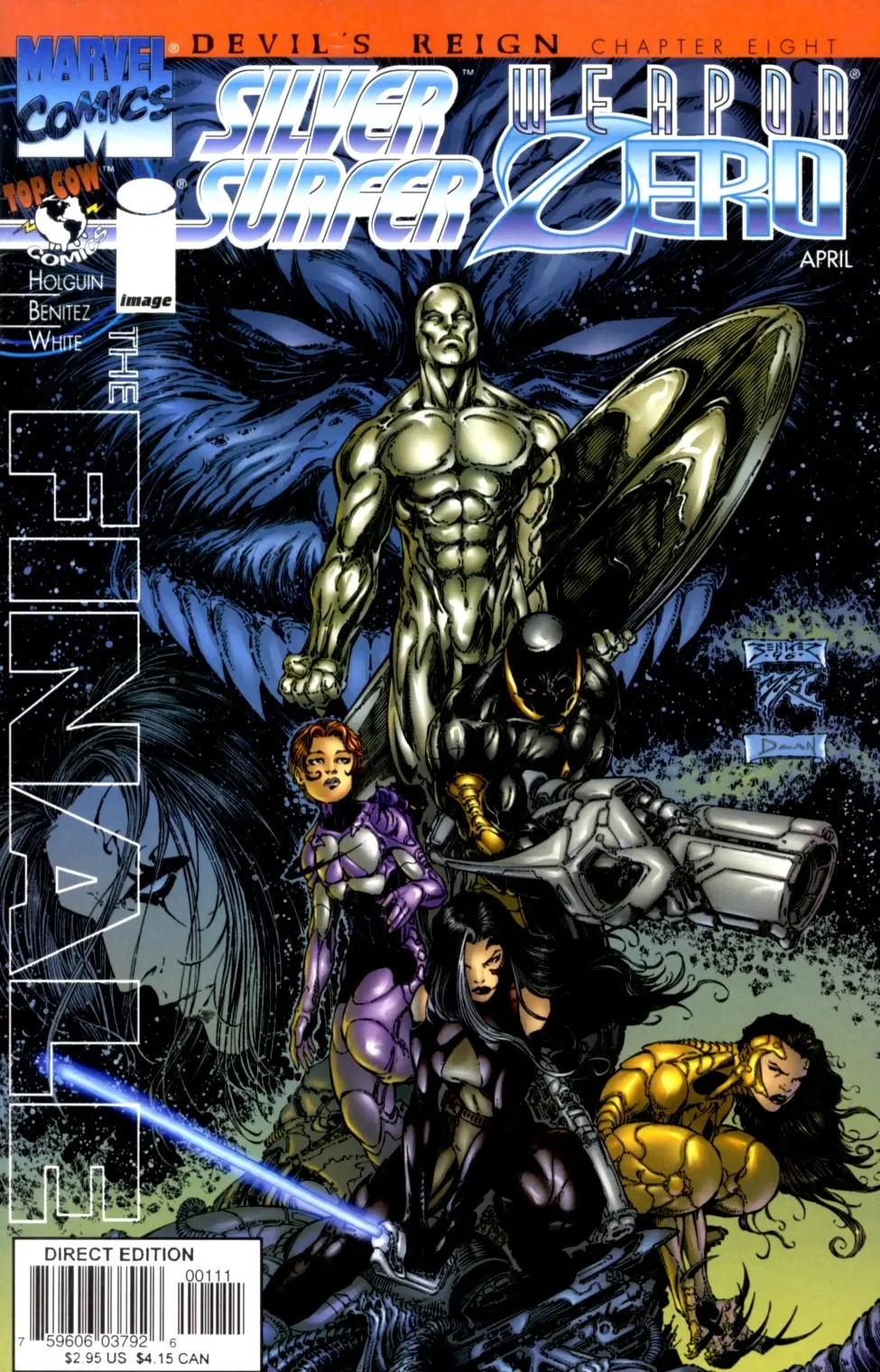 Silver Surfer / Weapon Zero #1 cover