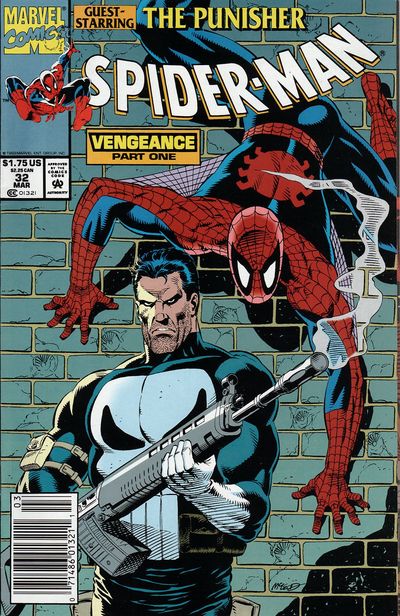 Spider-Man #32 cover