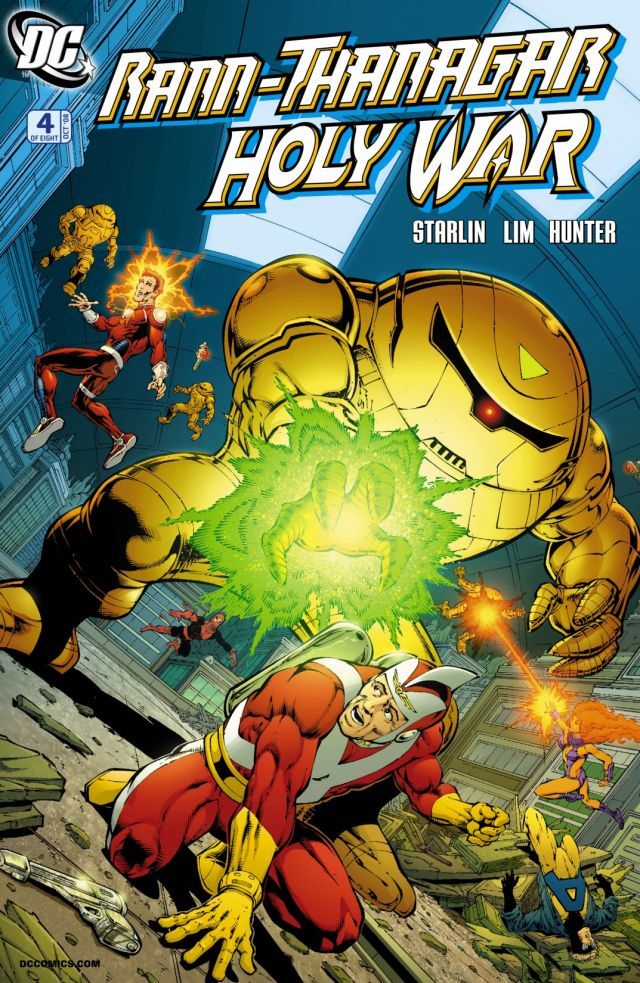 Rann / Thanagar Holy War #4 cover
