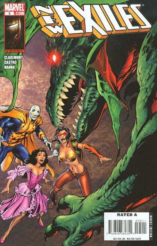 New Exiles #5 cover
