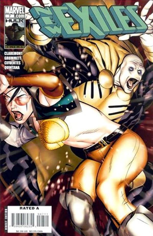 New Exiles #7 cover
