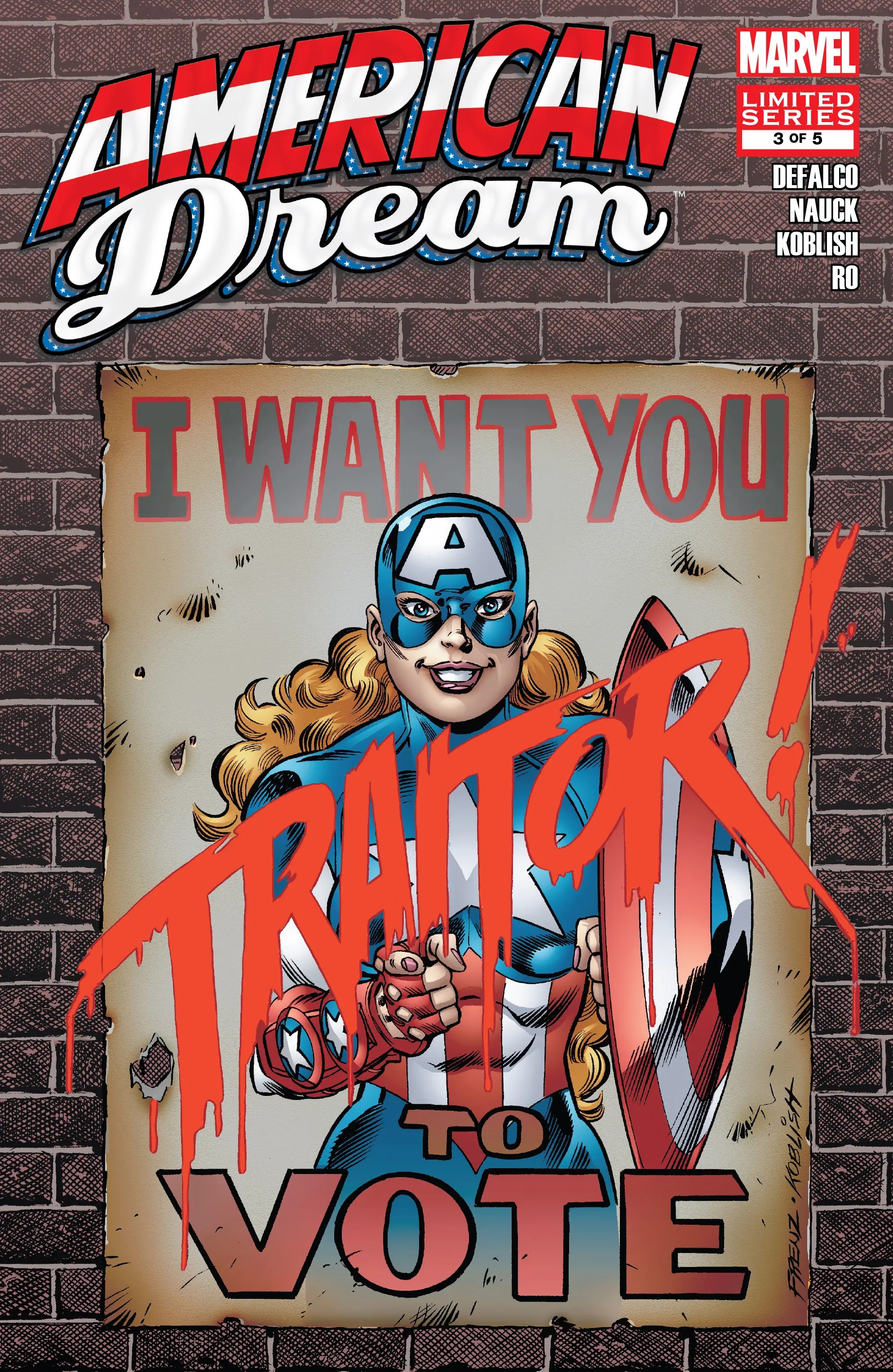 American Dream #3 cover