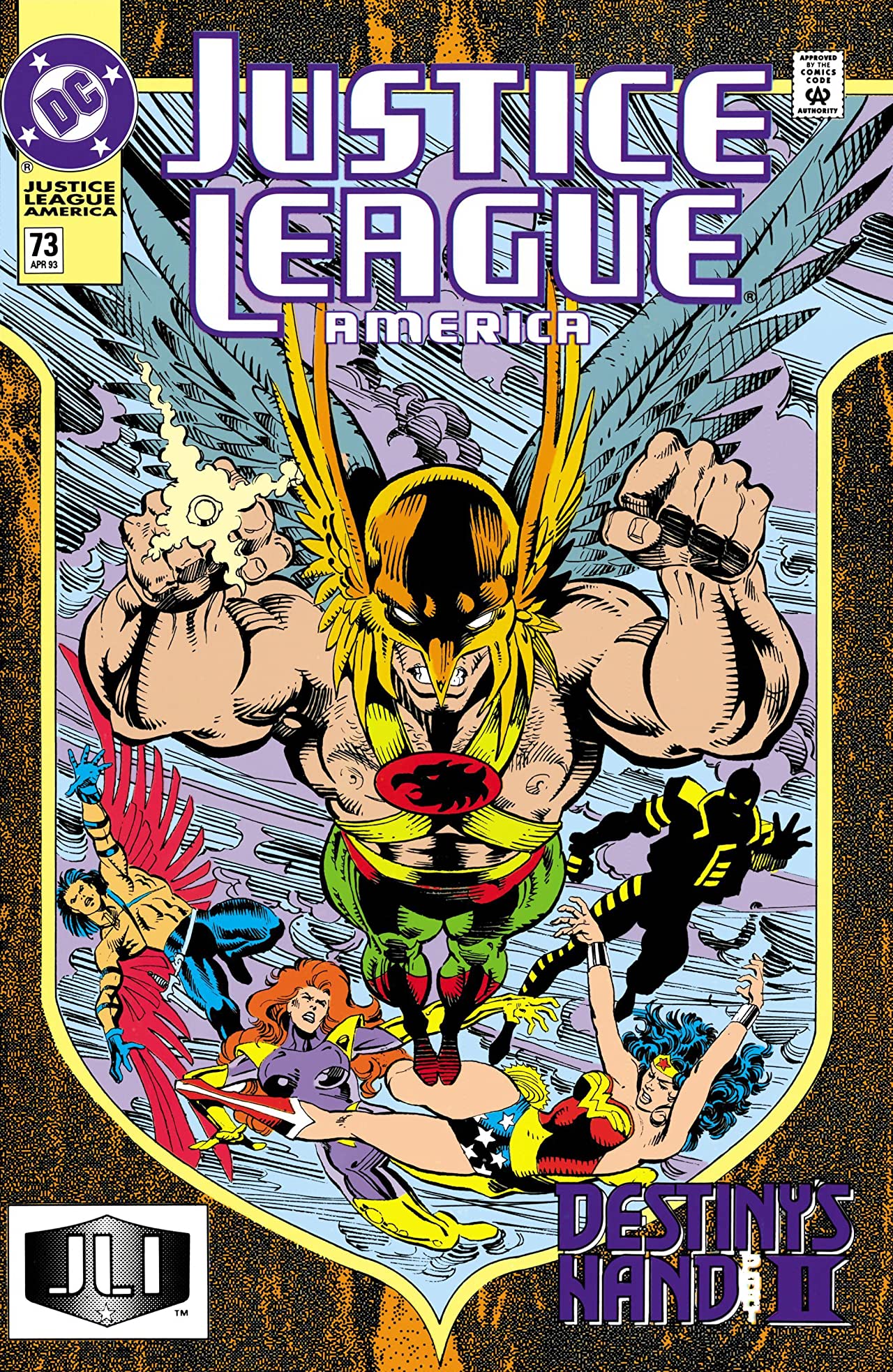 Justice League America #73 cover