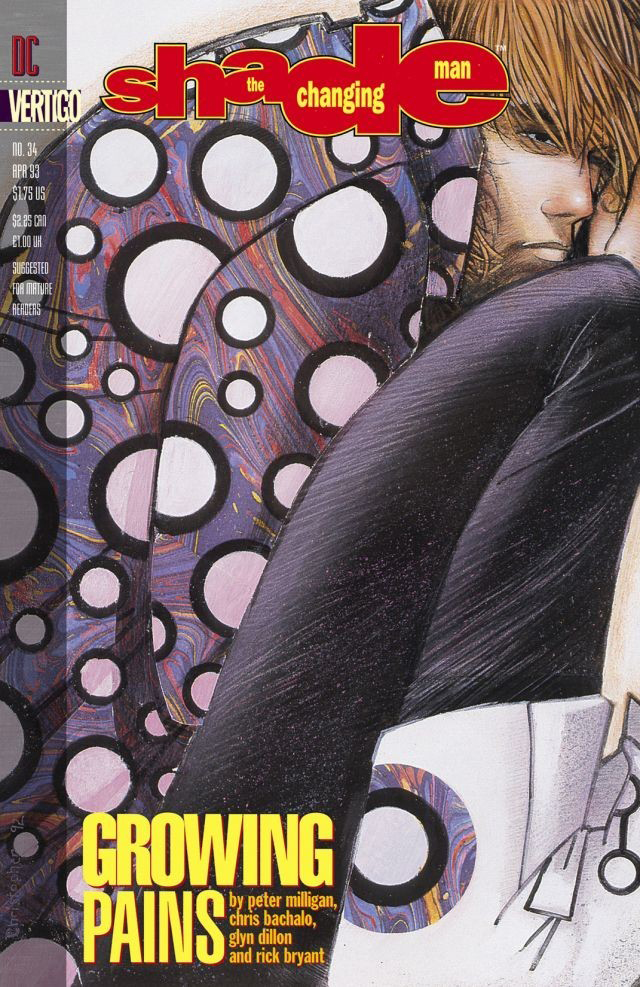 Shade, the Changing Man #34 cover