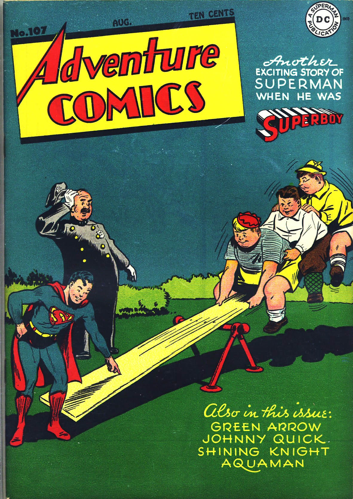 Adventure Comics #107 cover