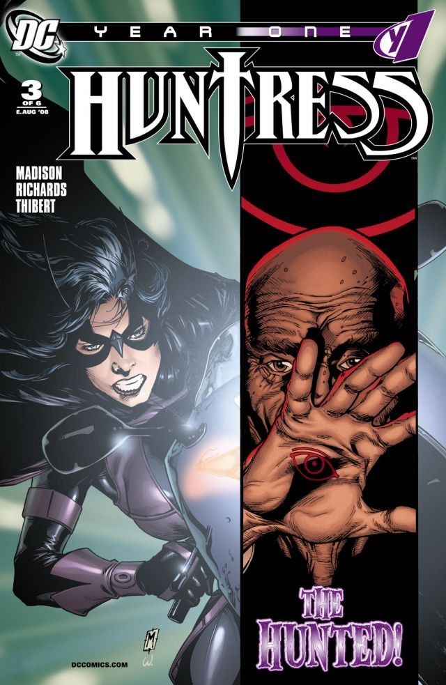 Huntress: Year One #3 cover