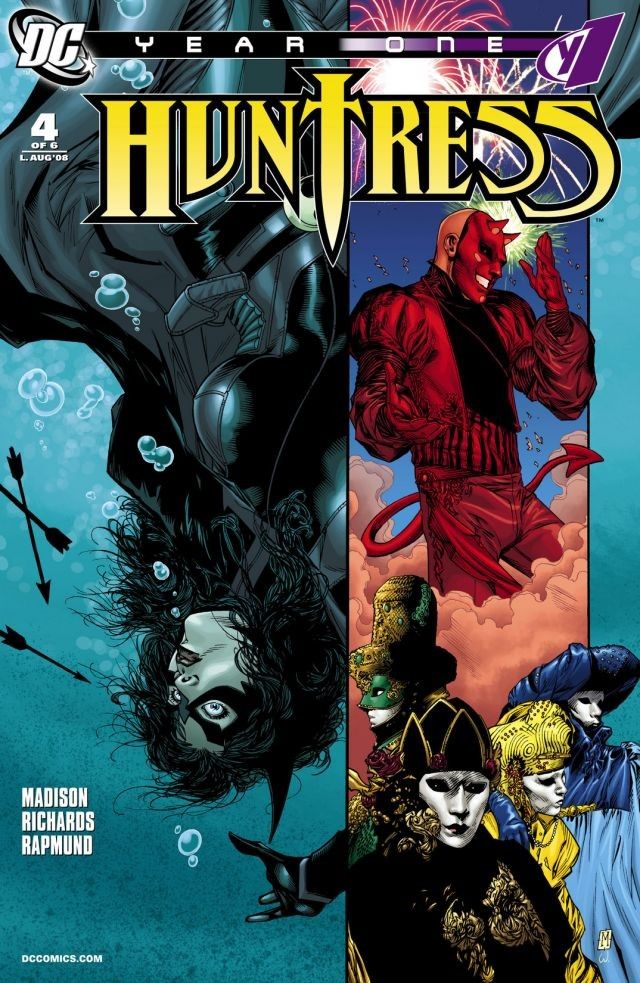 Huntress: Year One #4 cover