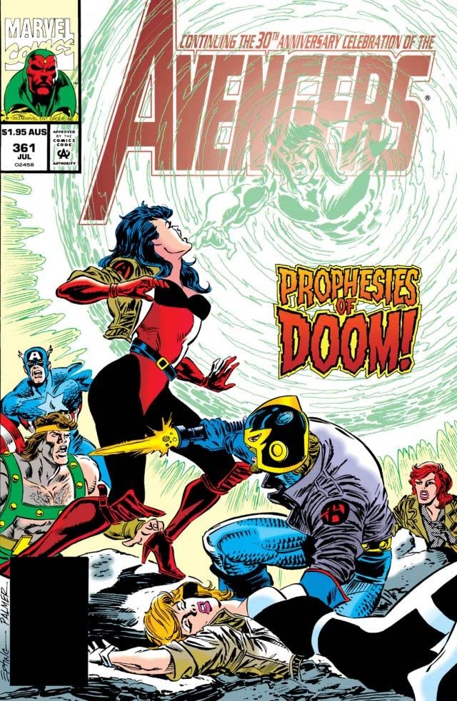 The Avengers #361 cover