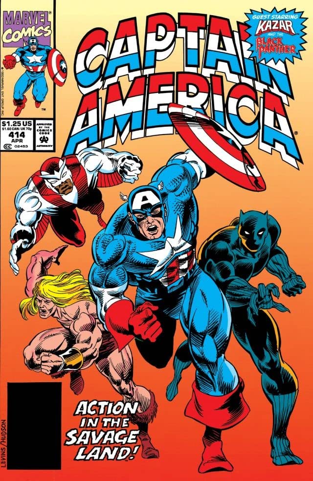 Captain America #414 cover
