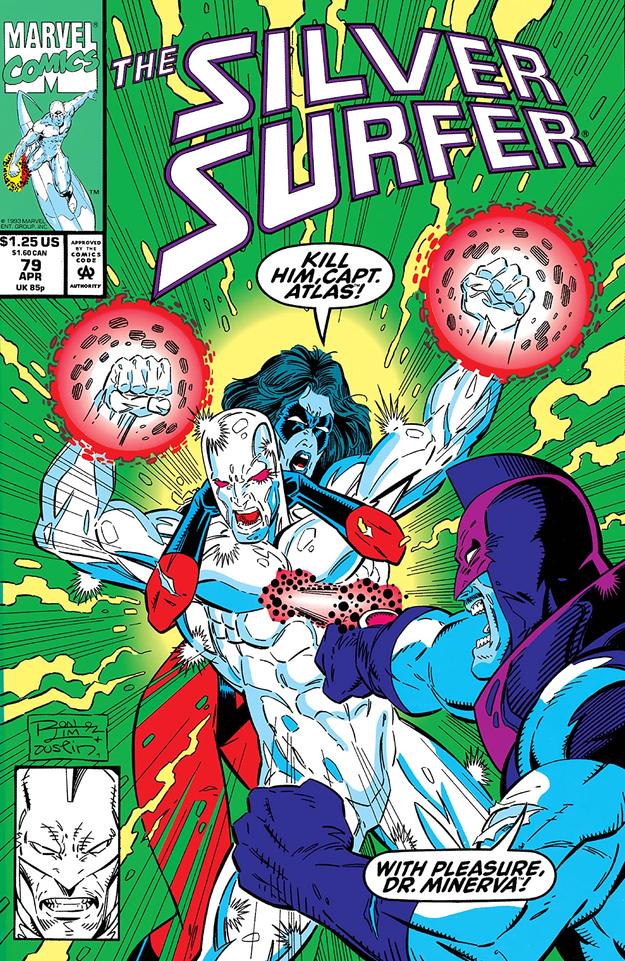 Silver Surfer #79 cover