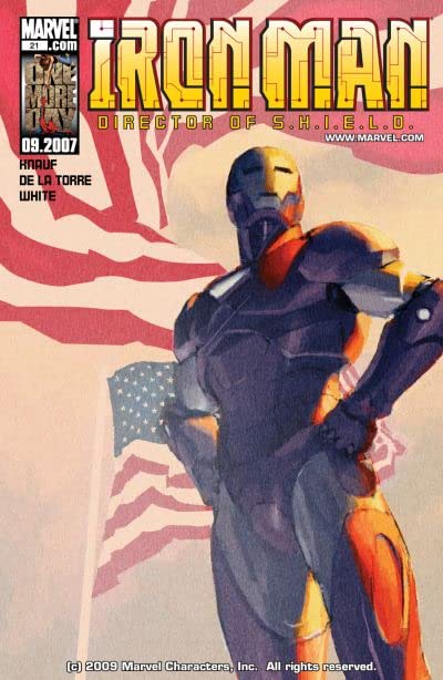 The Invincible Iron Man #21 cover