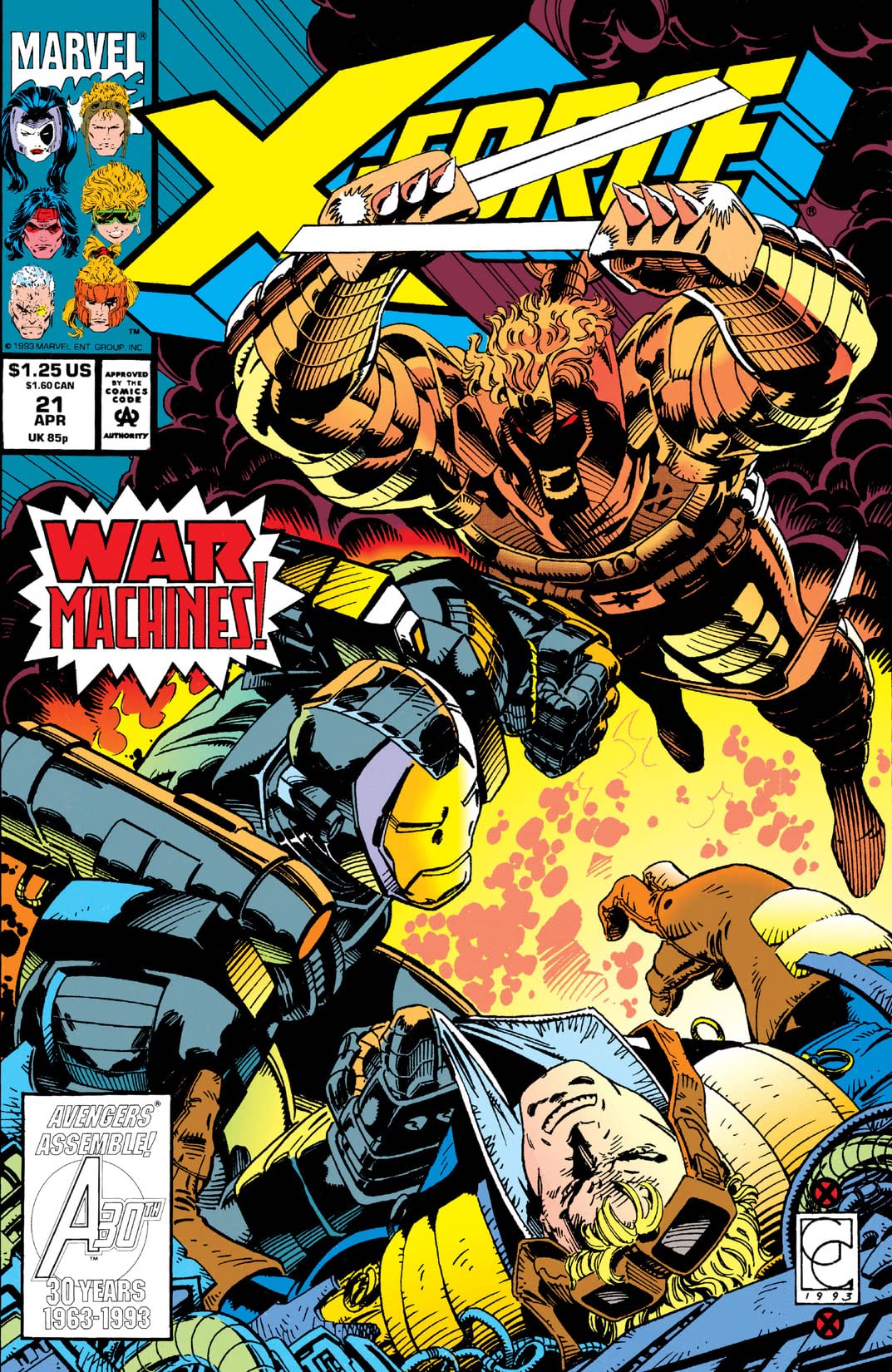 X-Force #21 cover