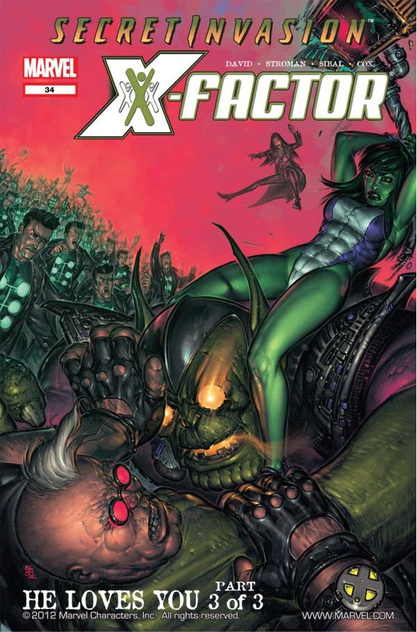 X-Factor #34 cover