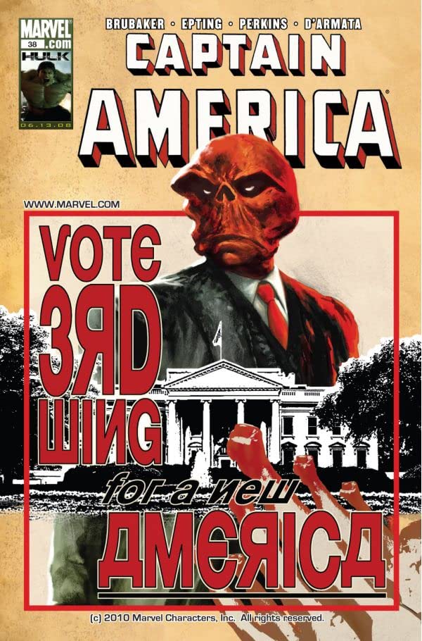Captain America #38 cover