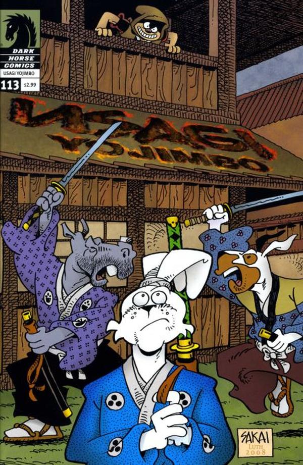 Usagi Yojimbo #113 cover