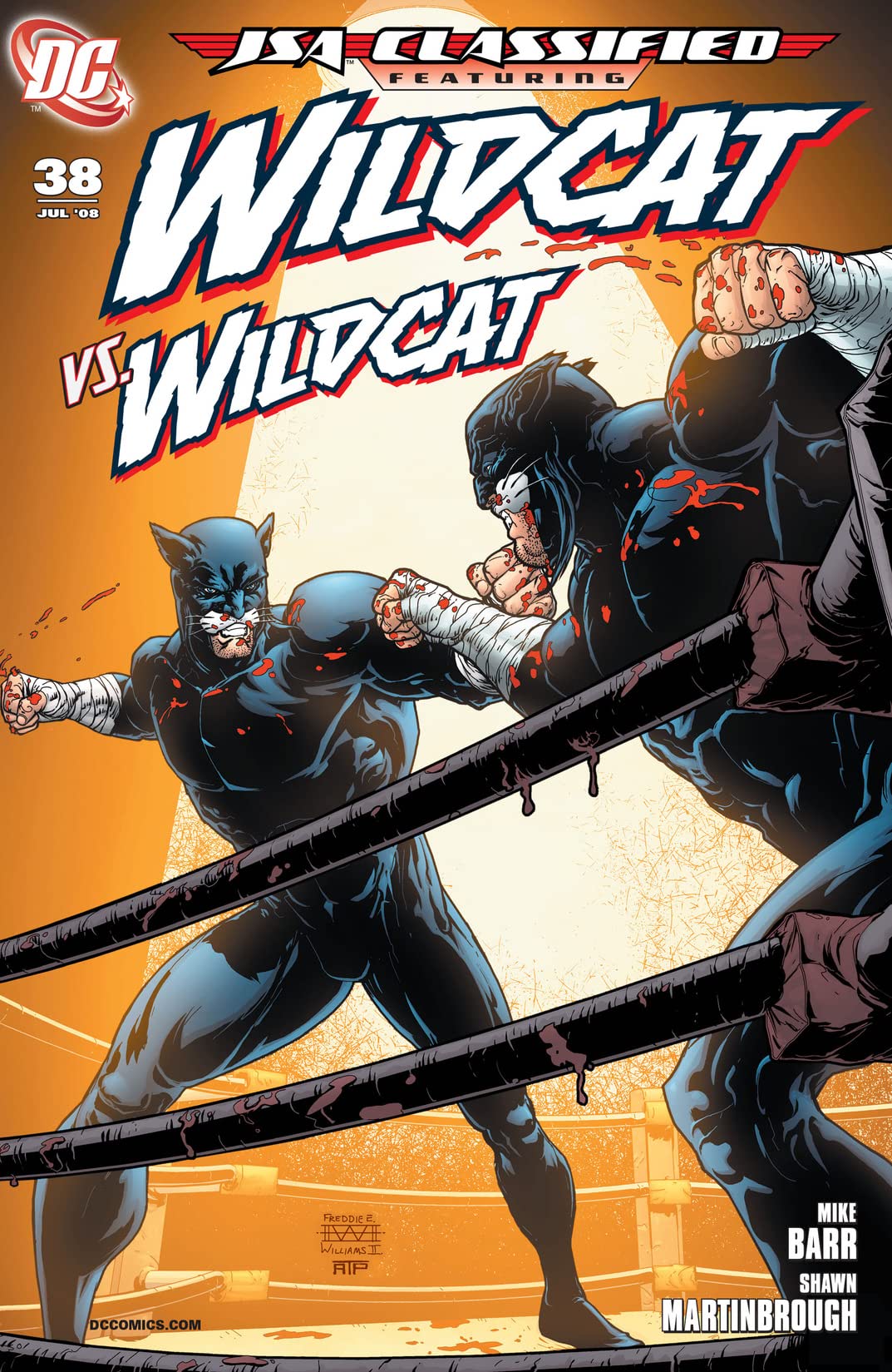 JSA: Classified #38 cover