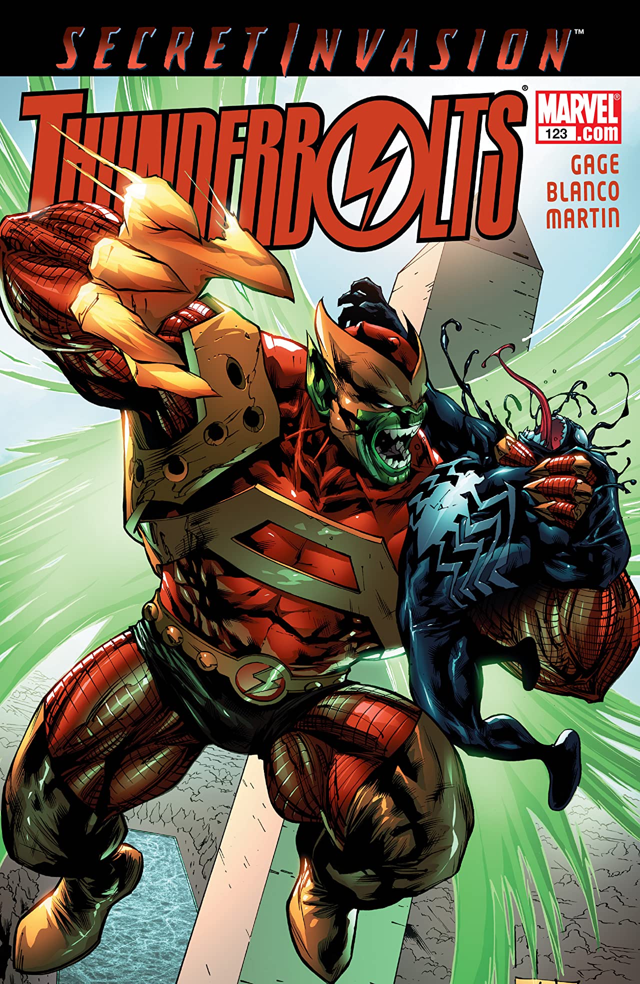 Thunderbolts #123 cover