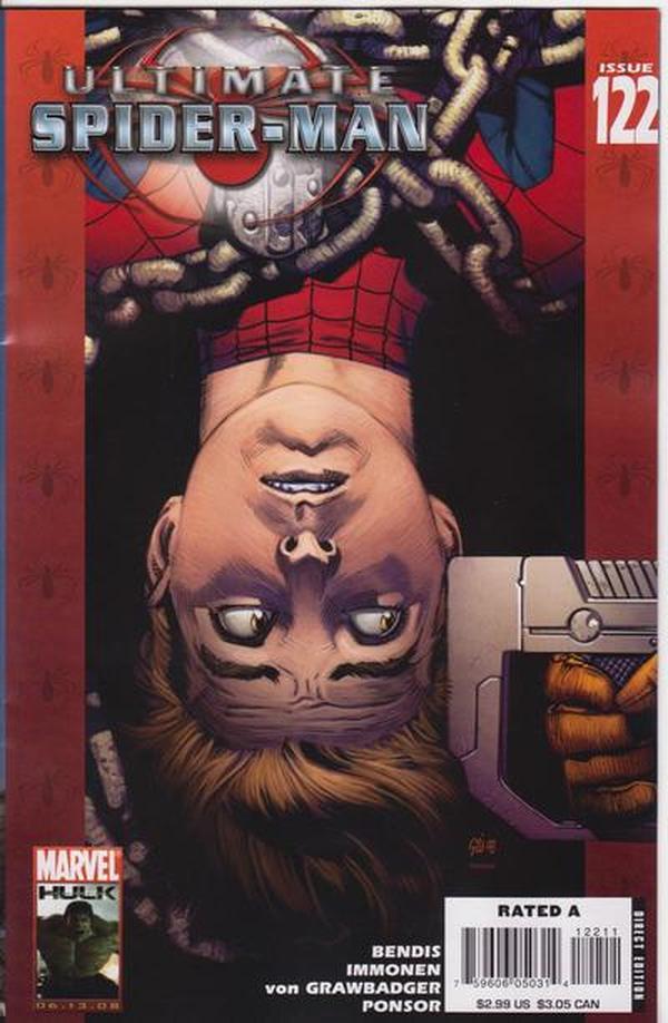 Ultimate Spider-Man #122 cover