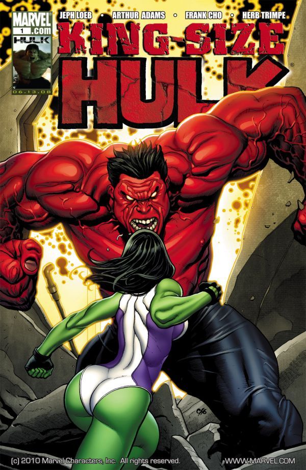 King-Size Hulk #1 cover